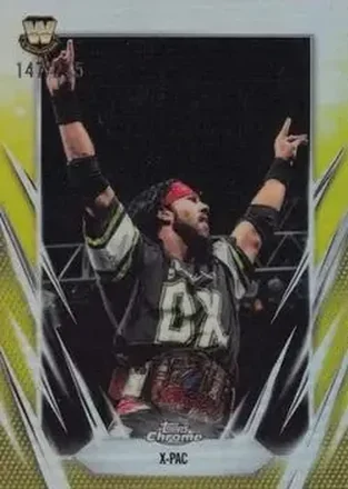 2026 Topps Chrome WWE - Yellow Refractor #42 - X-Pac