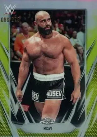 2026 Topps Chrome WWE - Yellow Refractor #50 - Miro