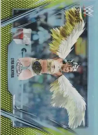 2026 Topps Chrome WWE - Yellow Refractor #68 - Lyra Valkyria