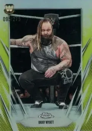 2026 Topps Chrome WWE - Yellow Refractor #76 - "The Fiend" Bray Wyatt