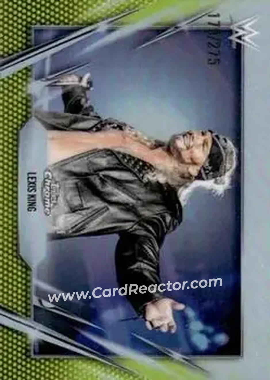 2026 Topps Chrome WWE - Yellow Refractor #116 - Lexis King - Front