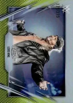 2026 Topps Chrome WWE - Yellow Refractor #116 - Lexis King