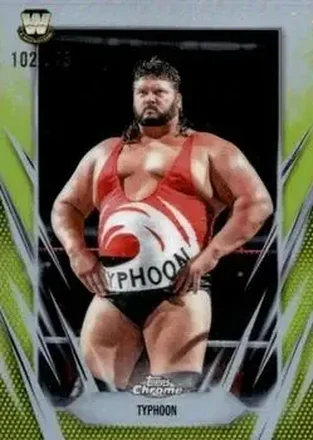 2026 Topps Chrome WWE - Yellow Refractor #119 - Tugboat