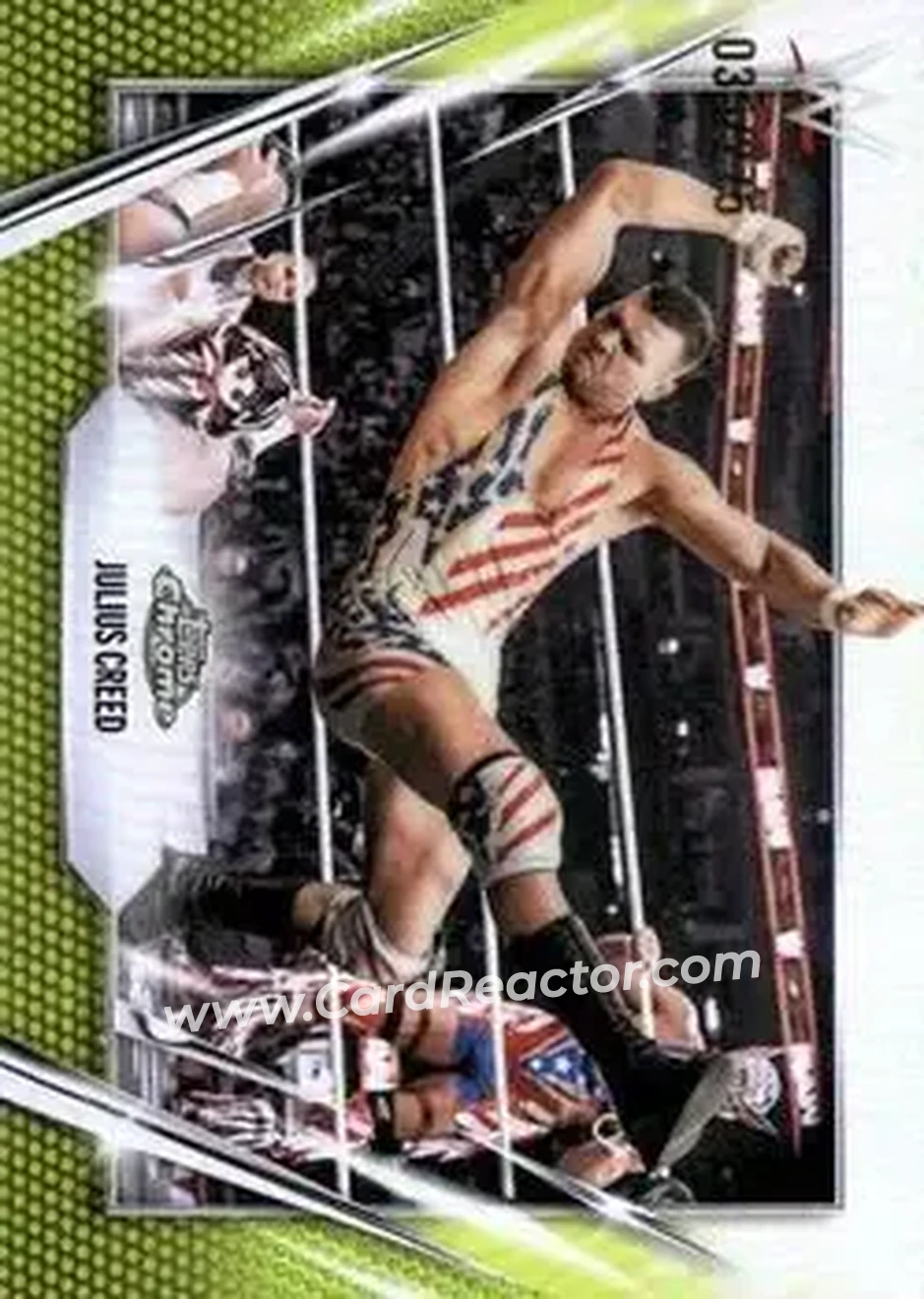 2026 Topps Chrome WWE - Yellow Refractor #178 - Julius Creed - Front