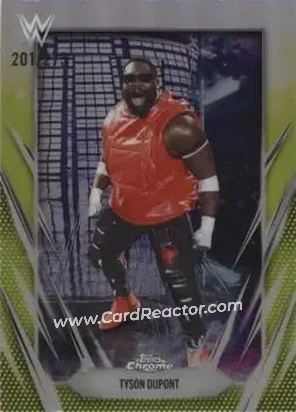 2026 Topps Chrome WWE - Yellow Refractor #199 - Tyson Dupont - Front