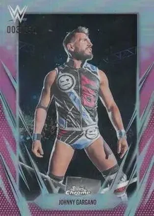 2026 Topps Chrome WWE - Pink Refractor #15 - Johnny Gargano