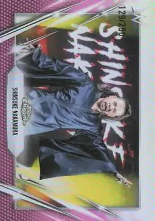 2026 Topps Chrome WWE - Pink Refractor #36 - Shinsuke Nakamura