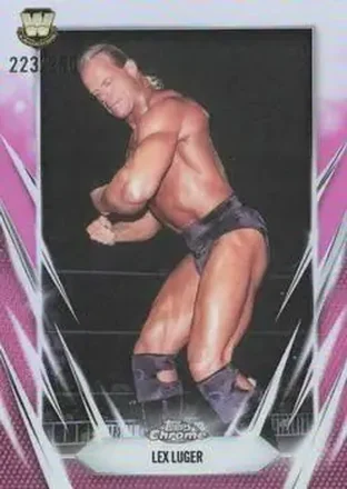 2026 Topps Chrome WWE - Pink Refractor #125 - Lex Luger