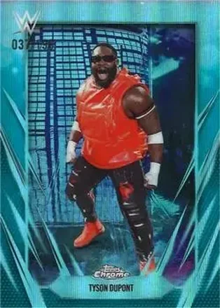 2026 Topps Chrome WWE - Aqua Refractor #199 - Tyson Dupont