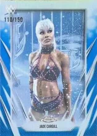 2026 Topps Chrome WWE - Blue Refractor #45 - Jade Cargill