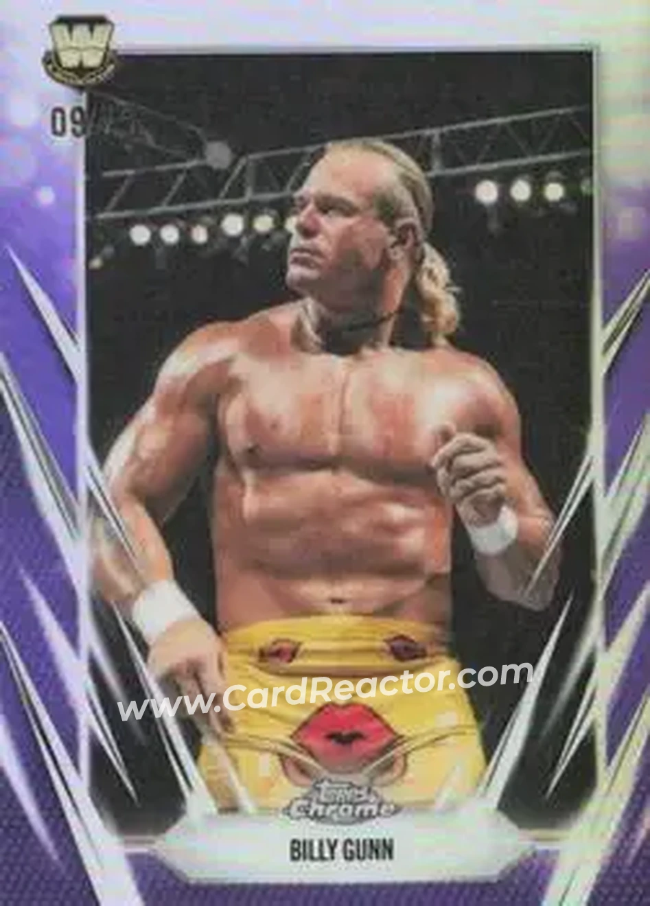 2026 Topps Chrome WWE - Purple Refractor #22 - Billy Gunn - Front