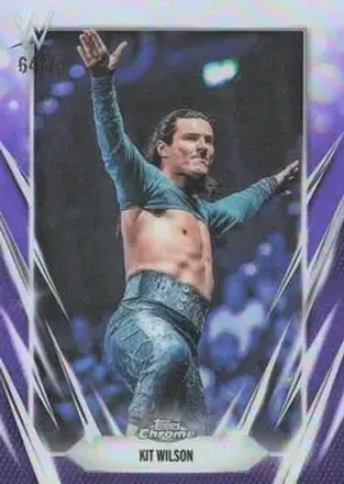 2026 Topps Chrome WWE - Purple Refractor #78 - Kit Wilson