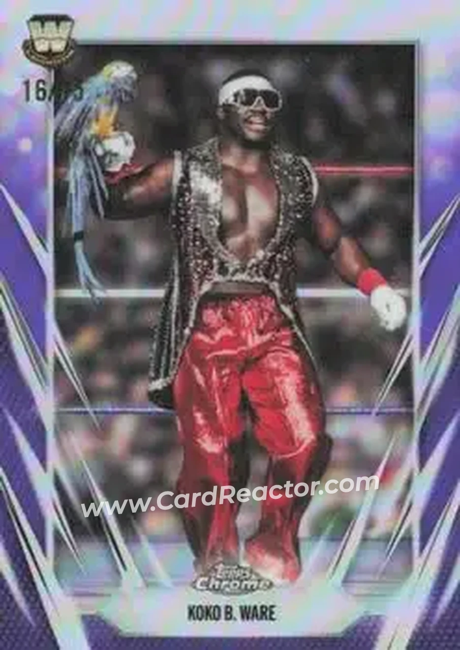 2026 Topps Chrome WWE - Purple Refractor #113 - Koko B. Ware - Front