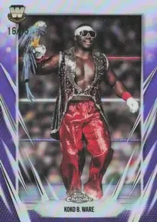 2026 Topps Chrome WWE - Purple Refractor #113 - Koko B. Ware