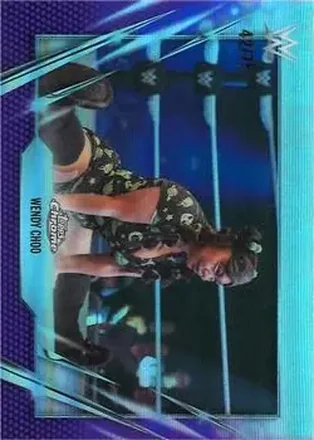 2026 Topps Chrome WWE - Purple Refractor #193 - Wendy Choo