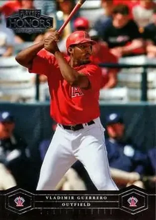 2004 Playoff Honors #5 - Vladimir Guerrero - Anaheim Angels