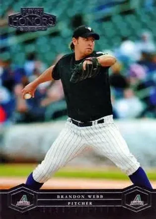 2004 Playoff Honors #6 - Brandon Webb - Arizona Diamondbacks