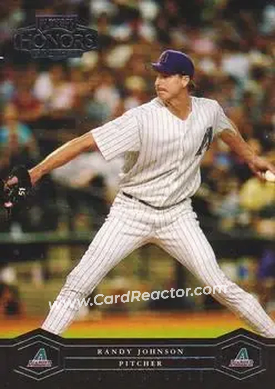 2004 Playoff Honors #9 - Randy Johnson - Arizona Diamondbacks - Front