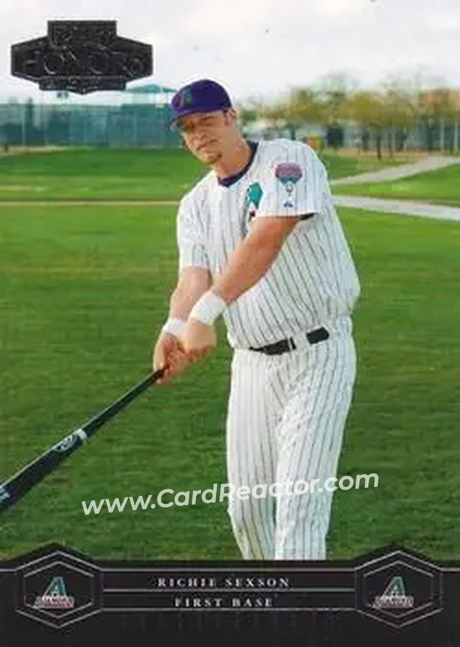 2004 Playoff Honors #10 - Richie Sexson - Arizona Diamondbacks - Front