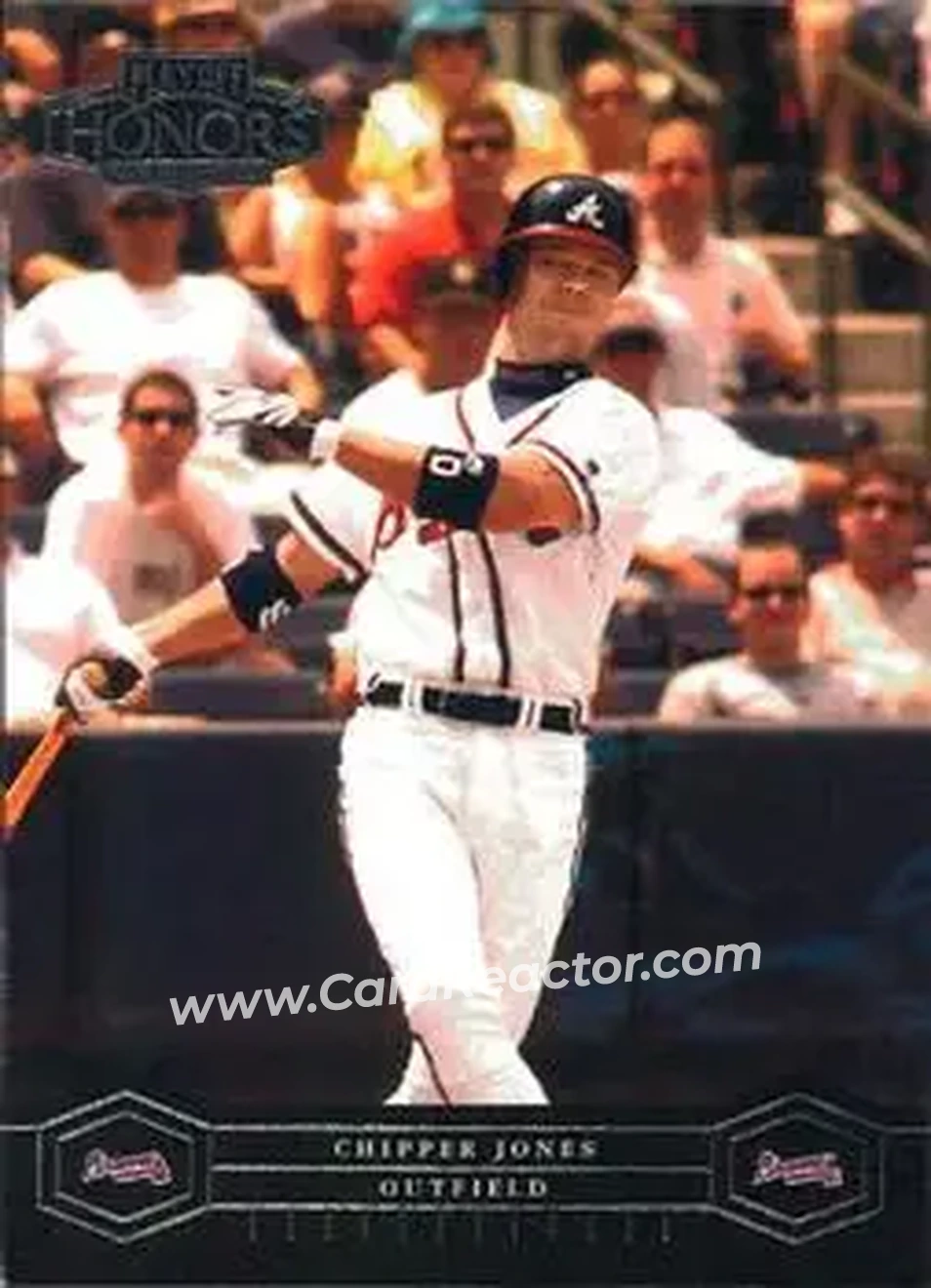 2004 Playoff Honors #18 - Chipper Jones - Atlanta Braves - Front