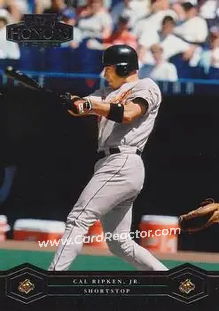 2004 Playoff Honors #27 - Cal Ripken - Baltimore Orioles - Front