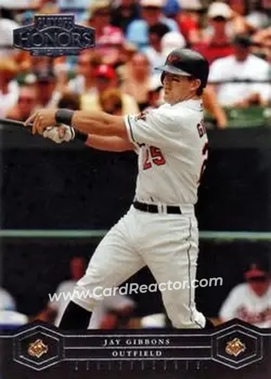 2004 Playoff Honors #29 - Jay Gibbons - Baltimore Orioles - Front