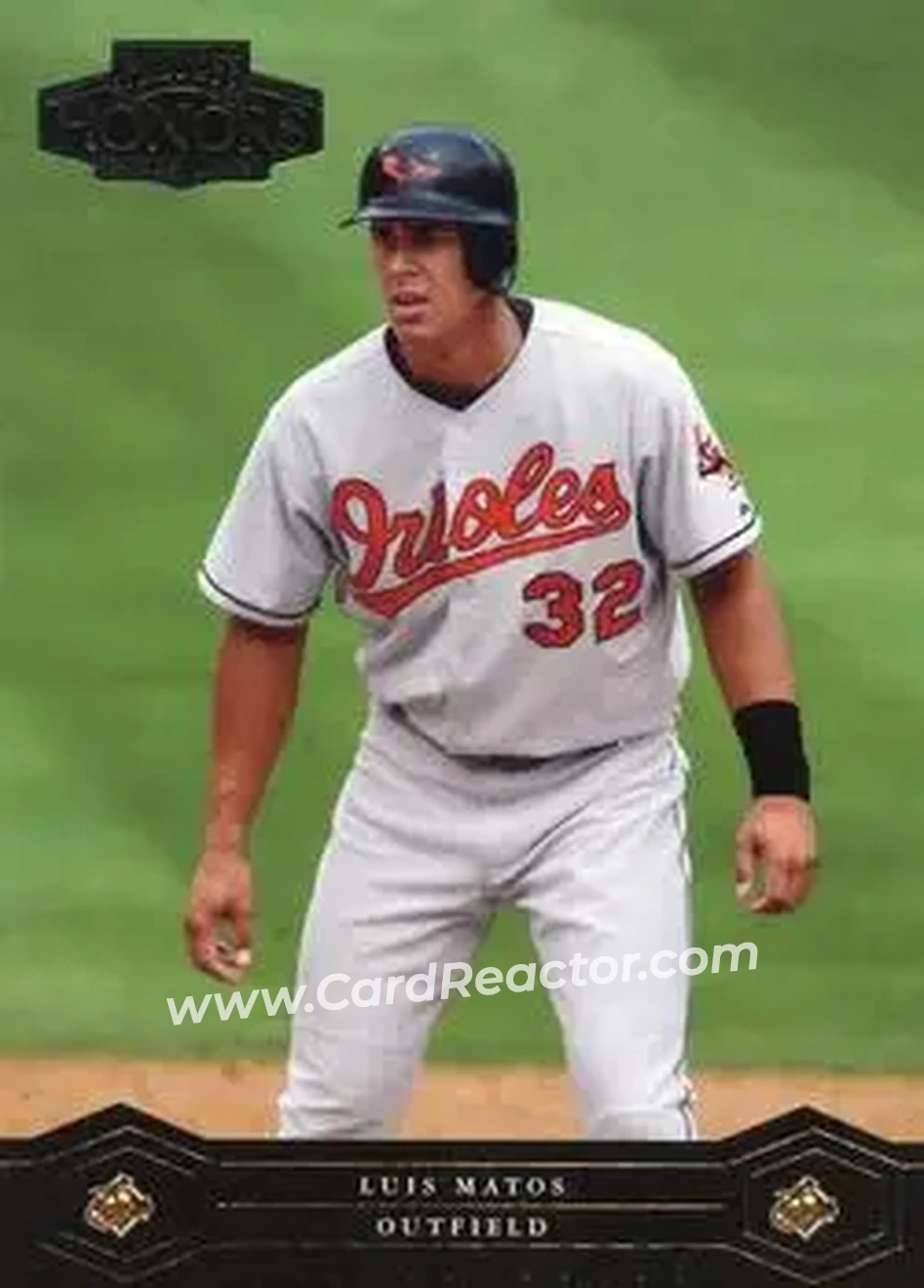 2004 Playoff Honors #30 - Luis Matos - Baltimore Orioles - Front