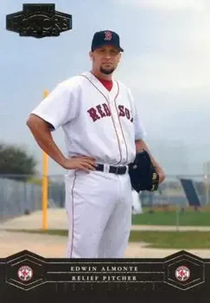 2004 Playoff Honors #35 - Edwin Almonte - Boston Red Sox