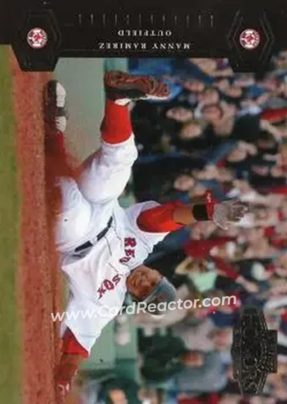 2004 Playoff Honors #38 - Manny Ramirez - Boston Red Sox - Front