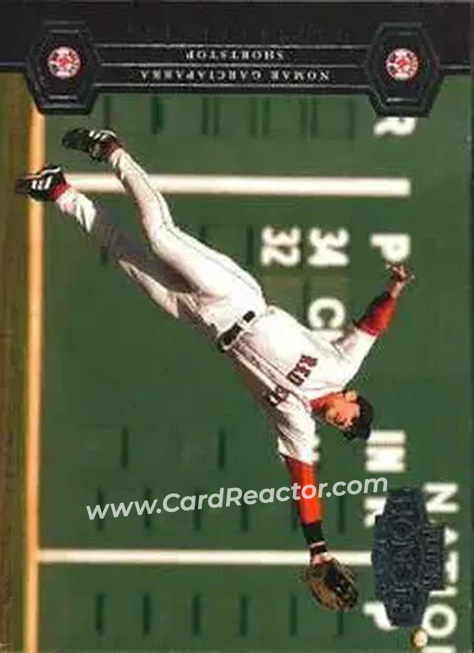 2004 Playoff Honors #39 - Nomar Garciaparra - Boston Red Sox - Front
