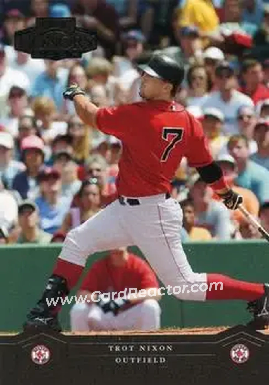 2004 Playoff Honors #41 - Trot Nixon - Boston Red Sox - Front
