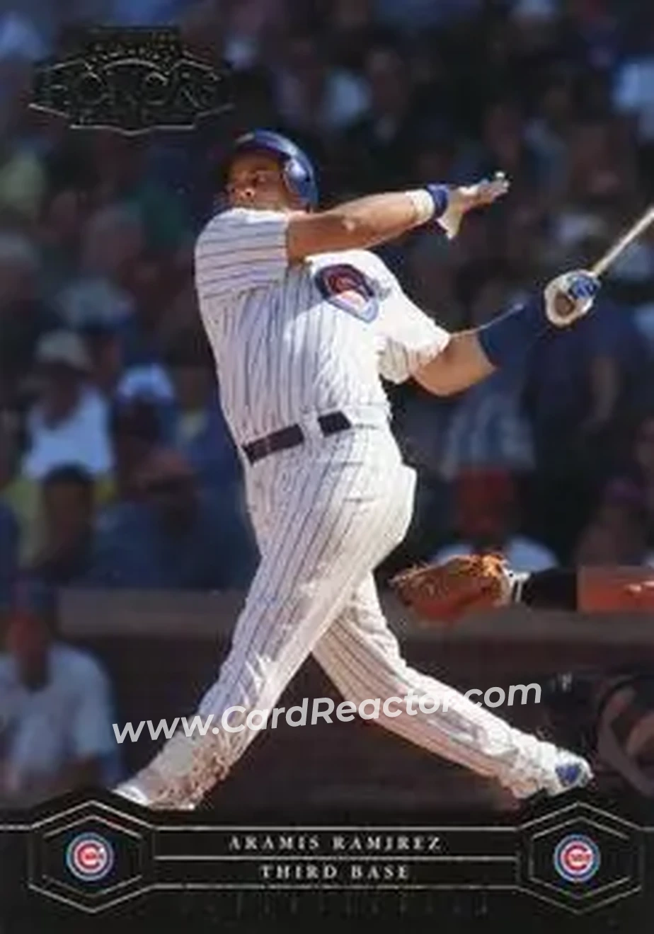 2004 Playoff Honors #43 - Aramis Ramirez - Chicago Cubs - Front