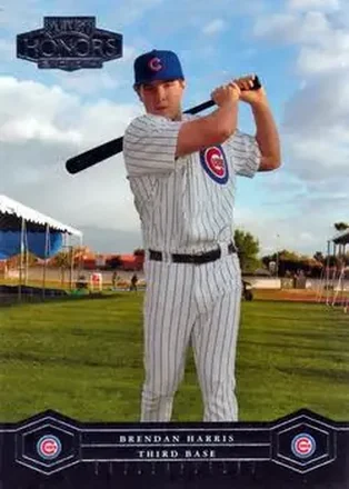 2004 Playoff Honors #44 - Brendan Harris - Chicago Cubs