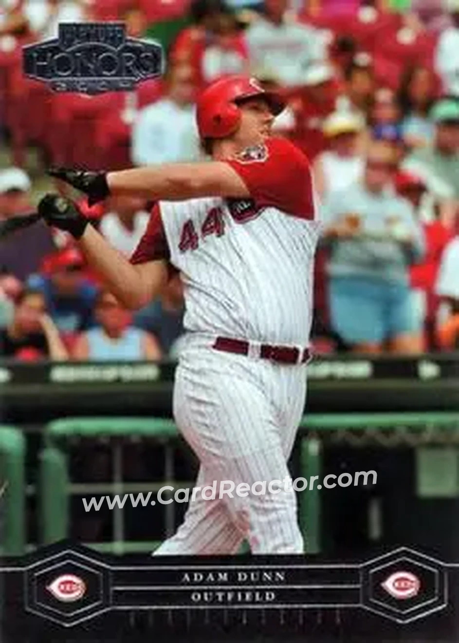 2004 Playoff Honors #56 - Adam Dunn - Cincinnati Reds - Front