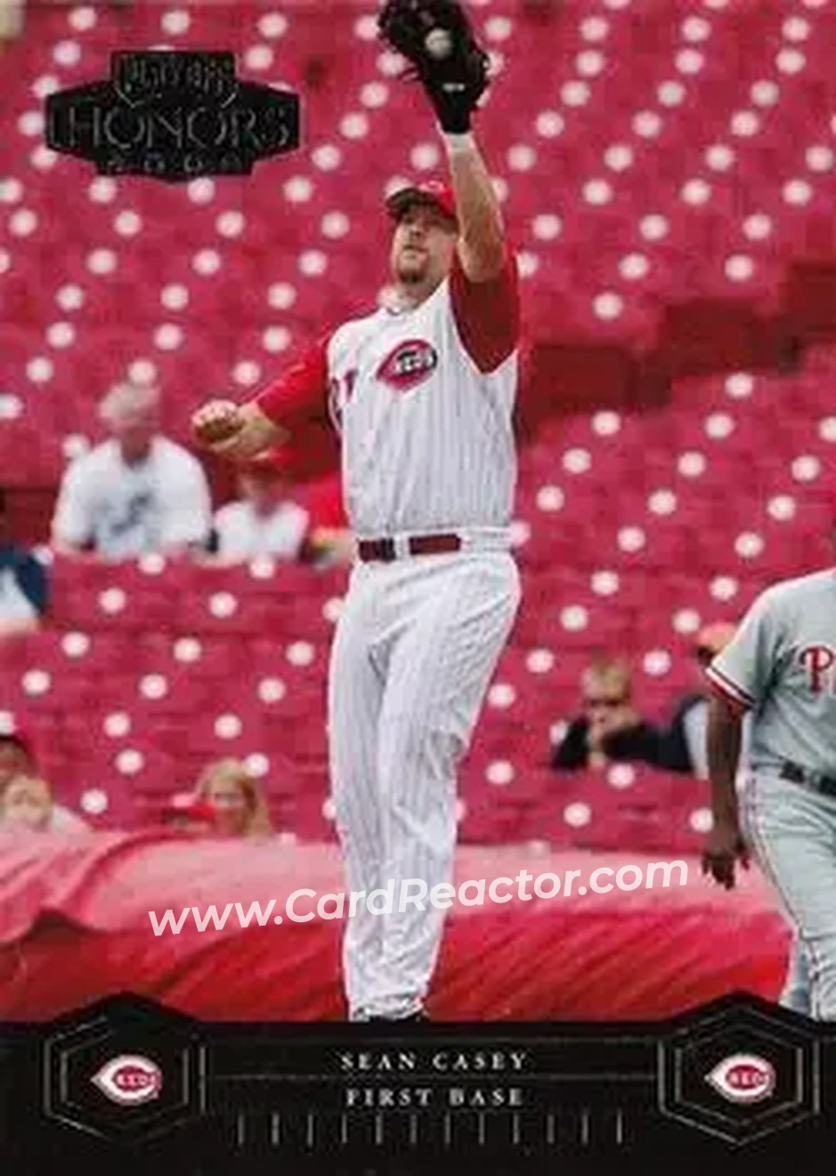 2004 Playoff Honors #62 - Sean Casey - Cincinnati Reds - Front