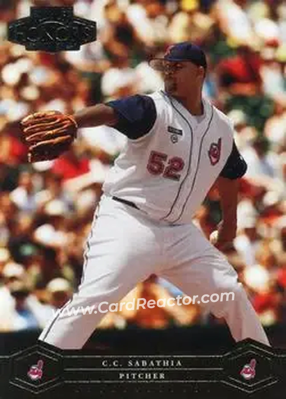 2004 Playoff Honors #65 - CC Sabathia - Cleveland Indians - Front