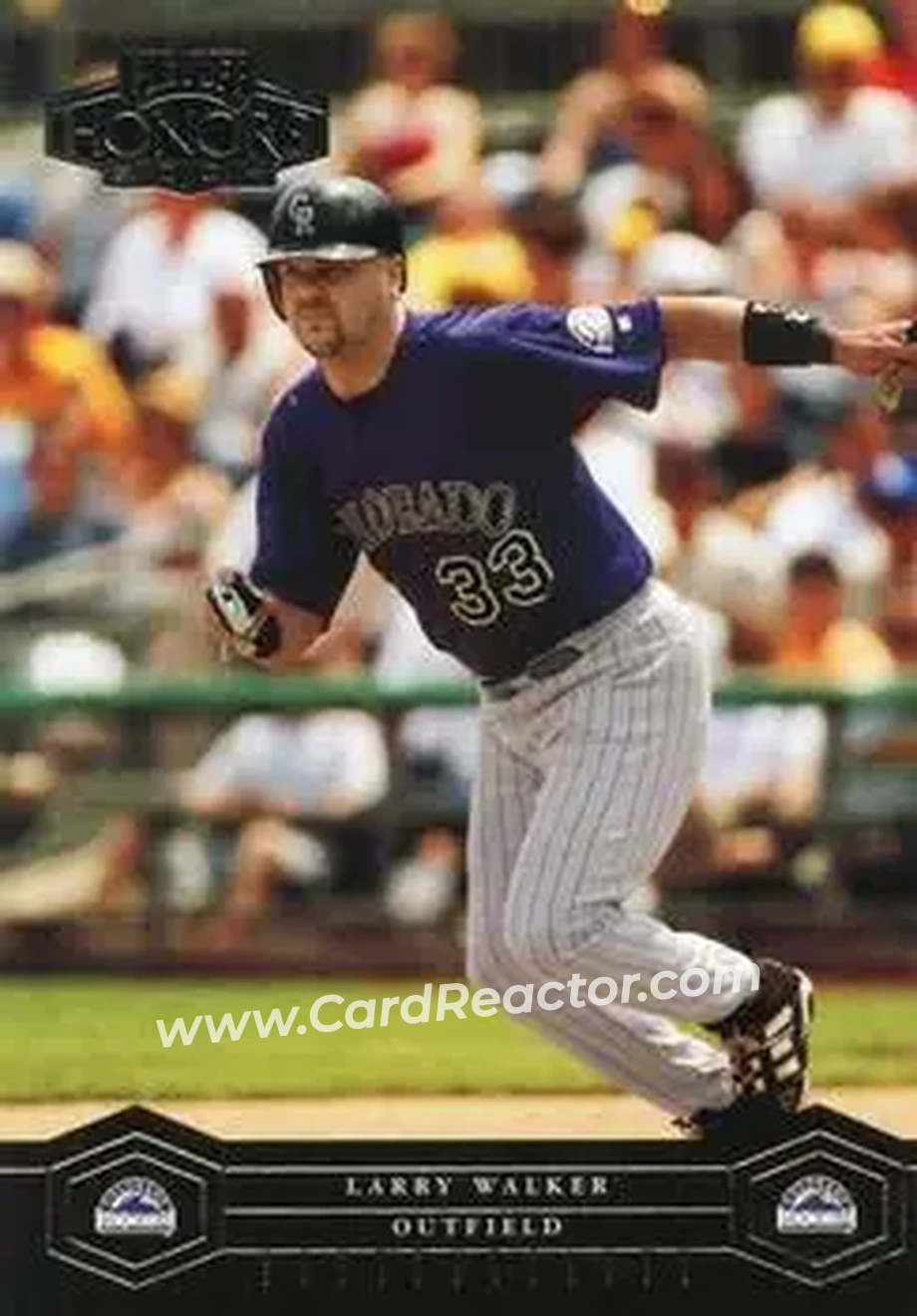 2004 Playoff Honors #71 - Larry Walker - Colorado Rockies - Front
