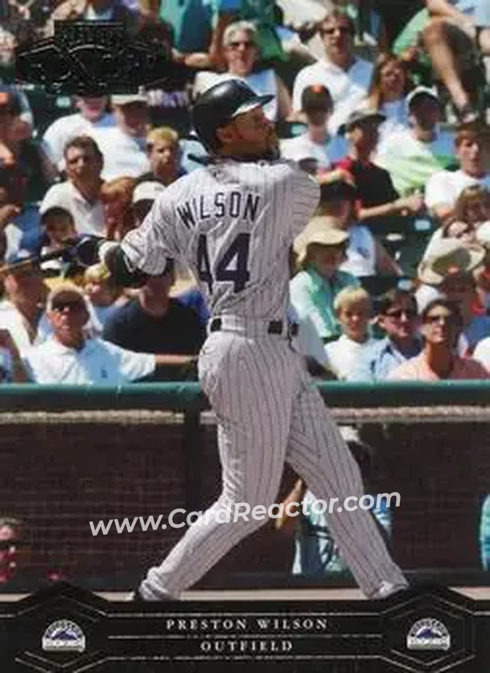 2004 Playoff Honors #72 - Preston Wilson - Colorado Rockies - Front