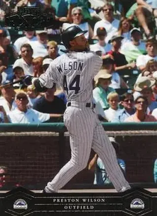2004 Playoff Honors #72 - Preston Wilson - Colorado Rockies