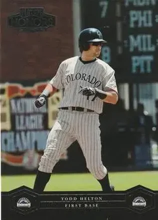 2004 Playoff Honors #73 - Todd Helton - Colorado Rockies