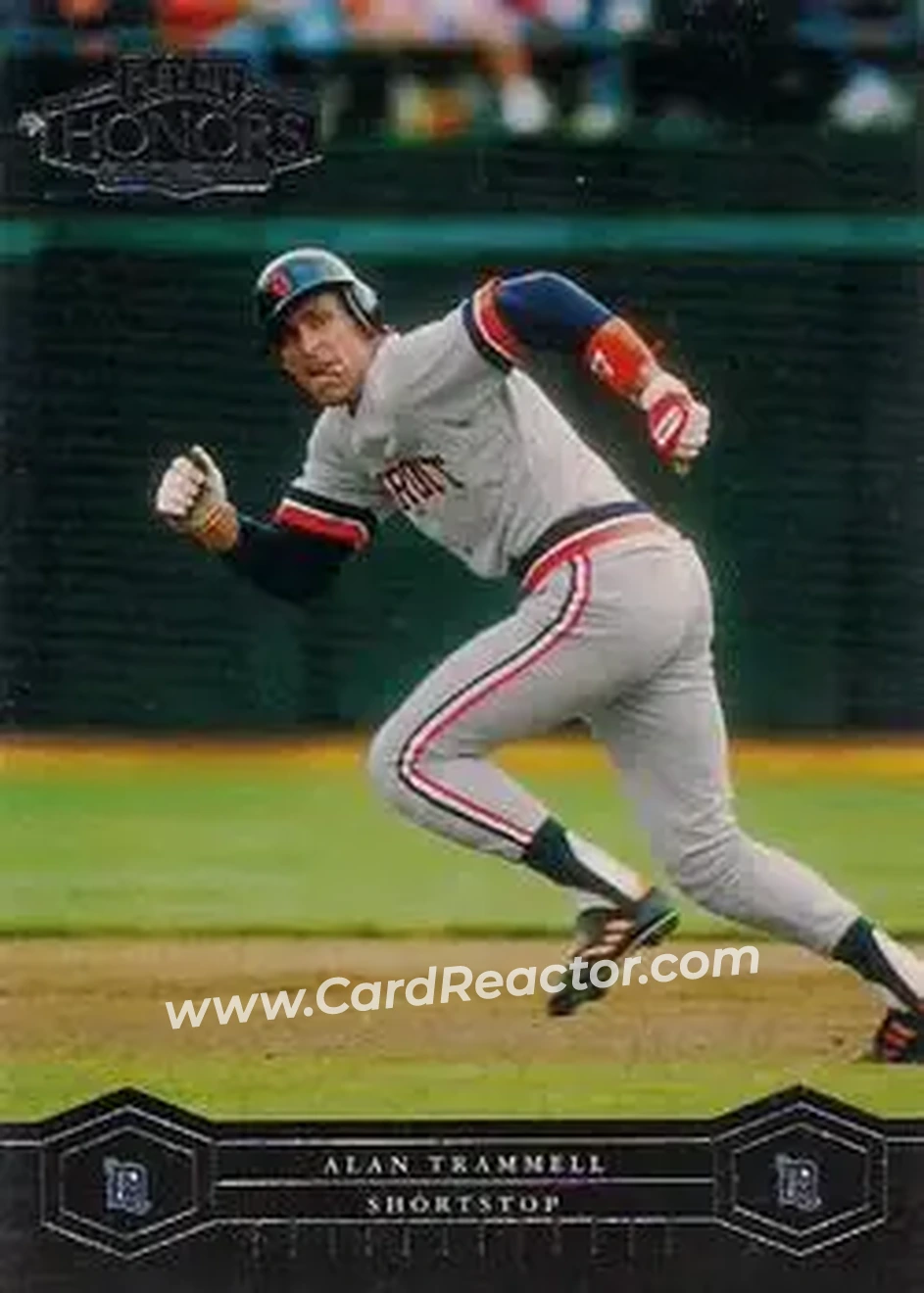 2004 Playoff Honors #74 - Alan Trammell - Detroit Tigers - Front