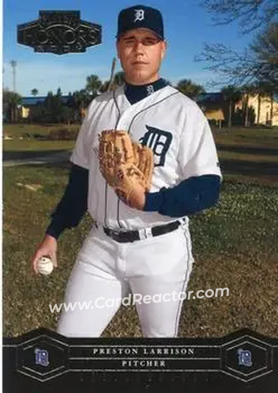 2004 Playoff Honors #78 - Preston Larrison - Detroit Tigers - Front
