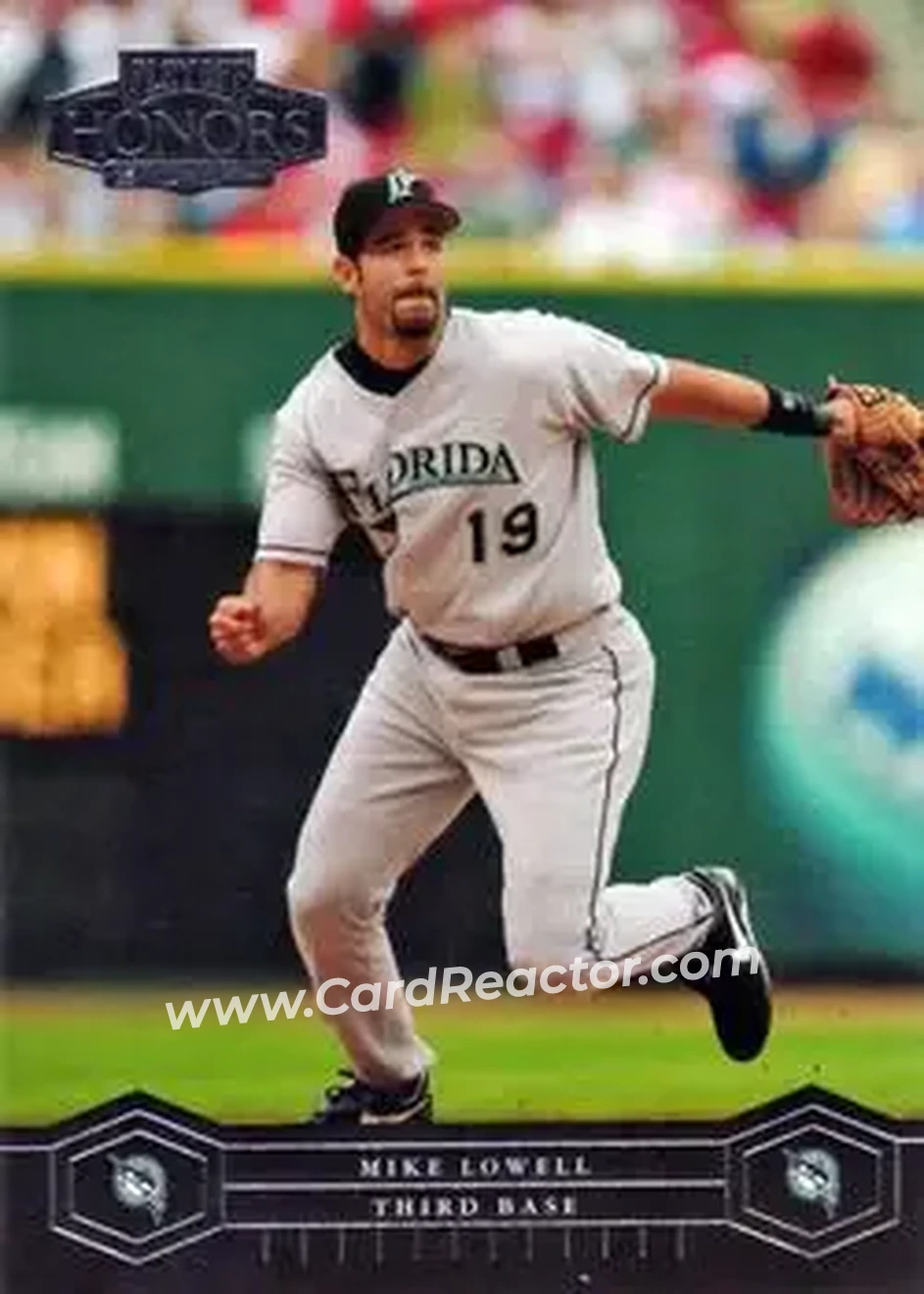 2004 Playoff Honors #84 - Mike Lowell - Florida Marlins - Front