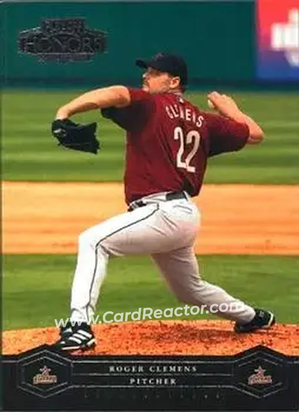 2004 Playoff Honors #93 - Roger Clemens - Houston Astros - Front
