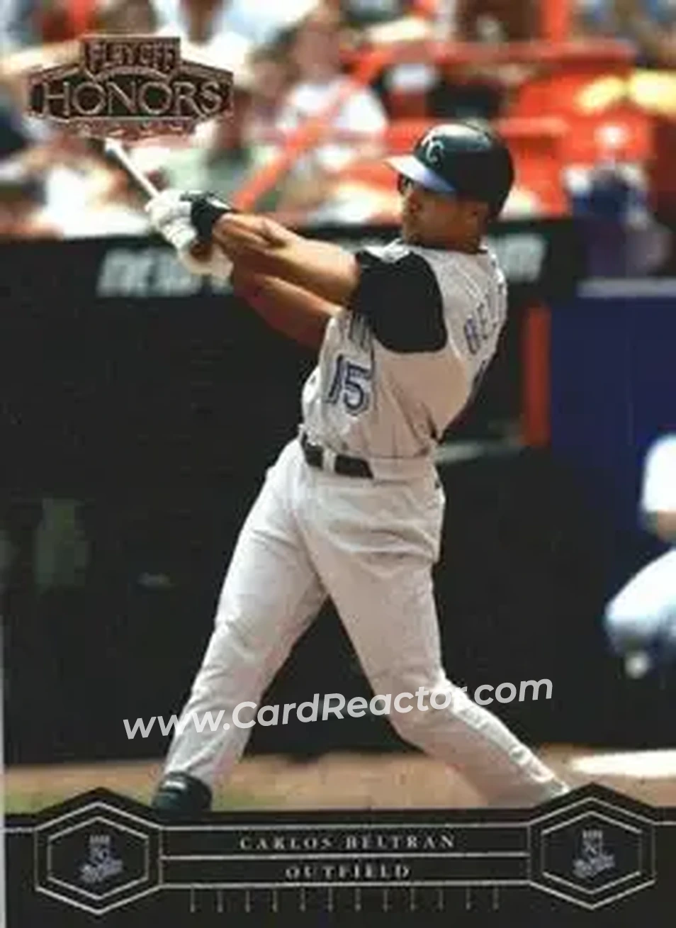 2004 Playoff Honors #97 - Carlos Beltran - Kansas City Royals - Front