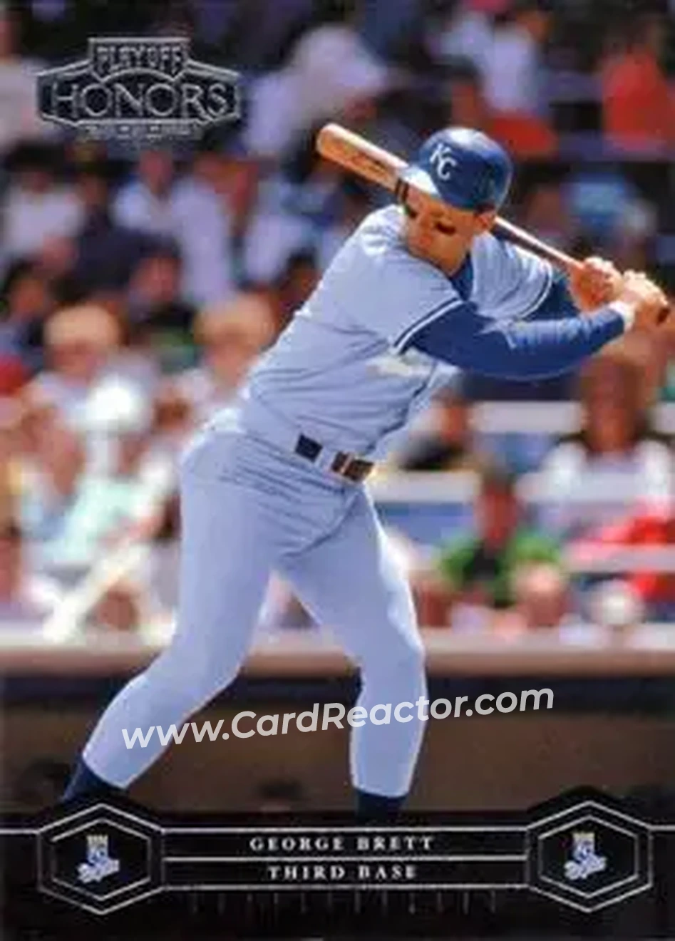 2004 Playoff Honors #98 - George Brett - Kansas City Royals - Front
