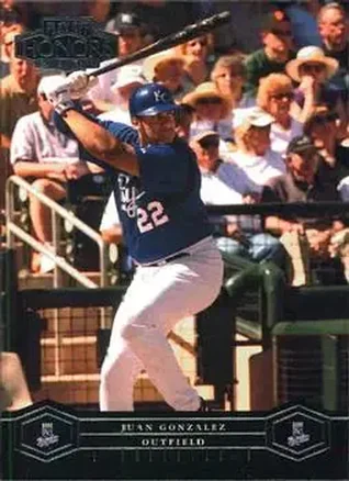 2004 Playoff Honors #99 - Juan Gonzalez - Kansas City Royals