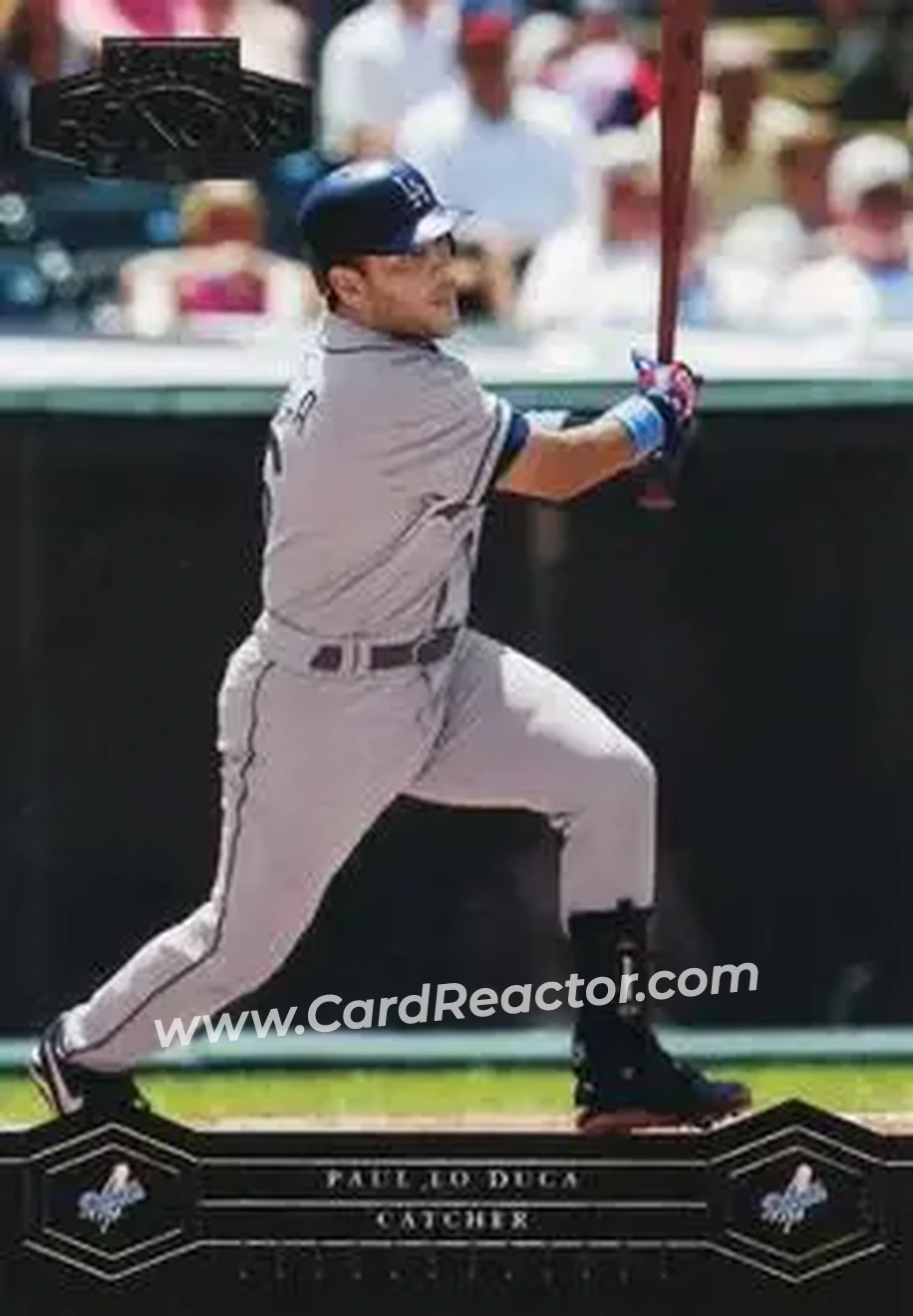 2004 Playoff Honors #107 - Paul Lo Duca - Los Angeles Dodgers - Front