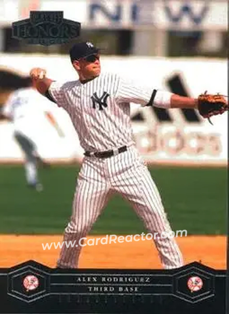2004 Playoff Honors #128 - Alex Rodriguez - New York Yankees - Front