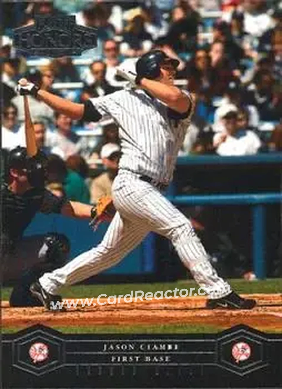 2004 Playoff Honors #135 - Jason Giambi - New York Yankees - Front